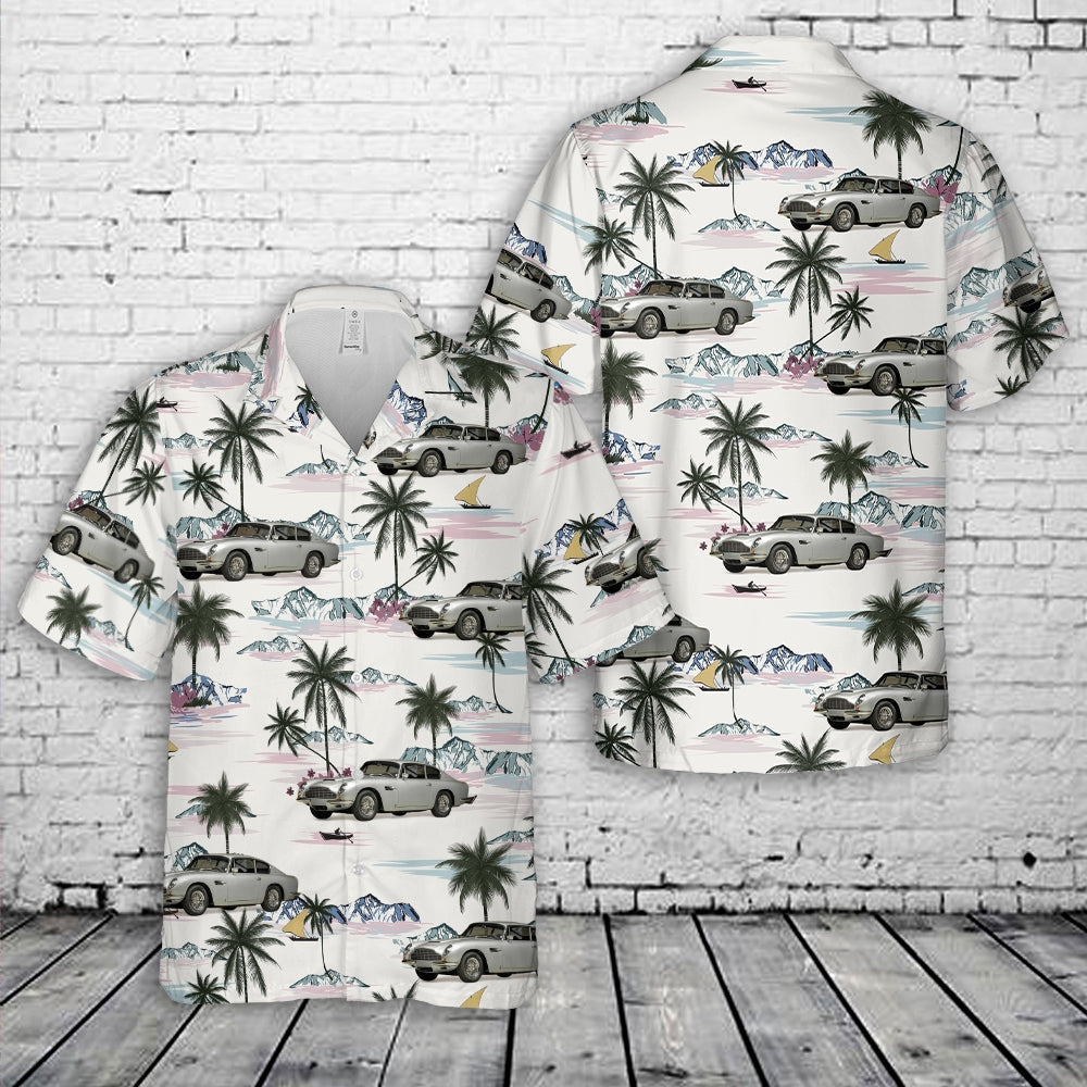 1967 Aston Martin DB6 Vantage Hawaiian Shirt