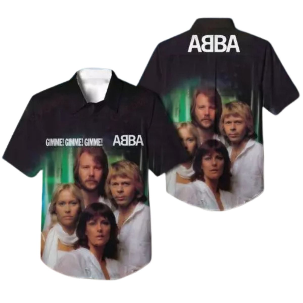 Abba Gimme Gimme Gimme Hawaiian Shirt