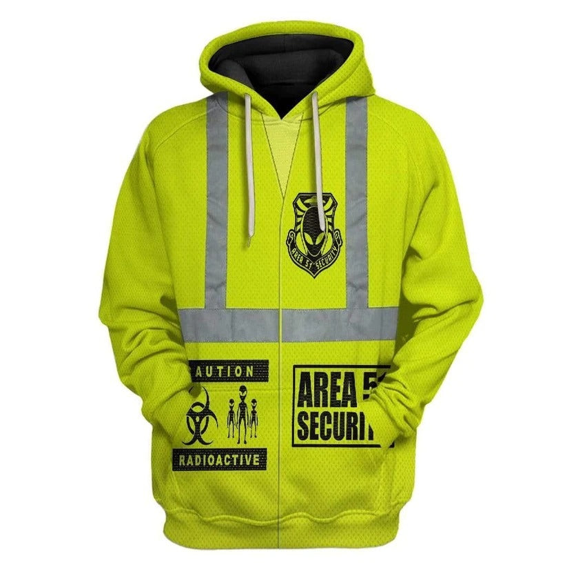 Area 51 Alien UFO Hoodie