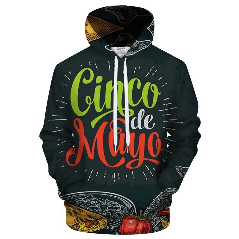 Black Cinco De Mayo Hoodie