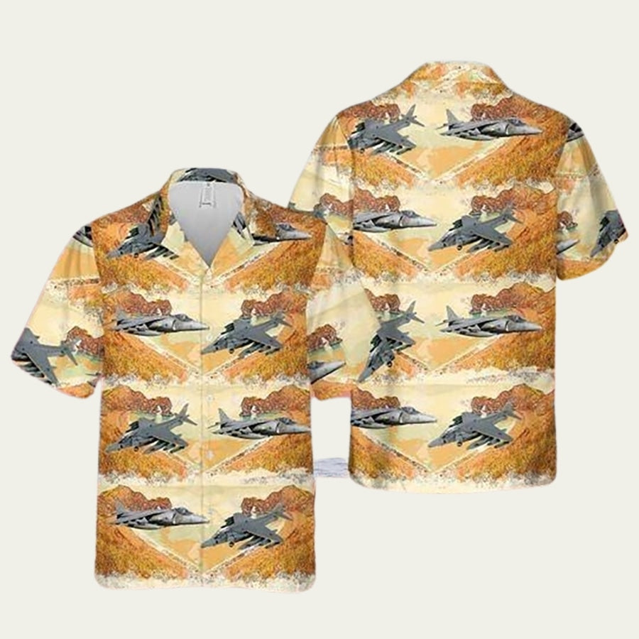 British Aerospace Harrier Hawaiian Shirt