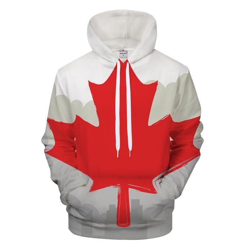 Canadian Maple Leaf Hoodie