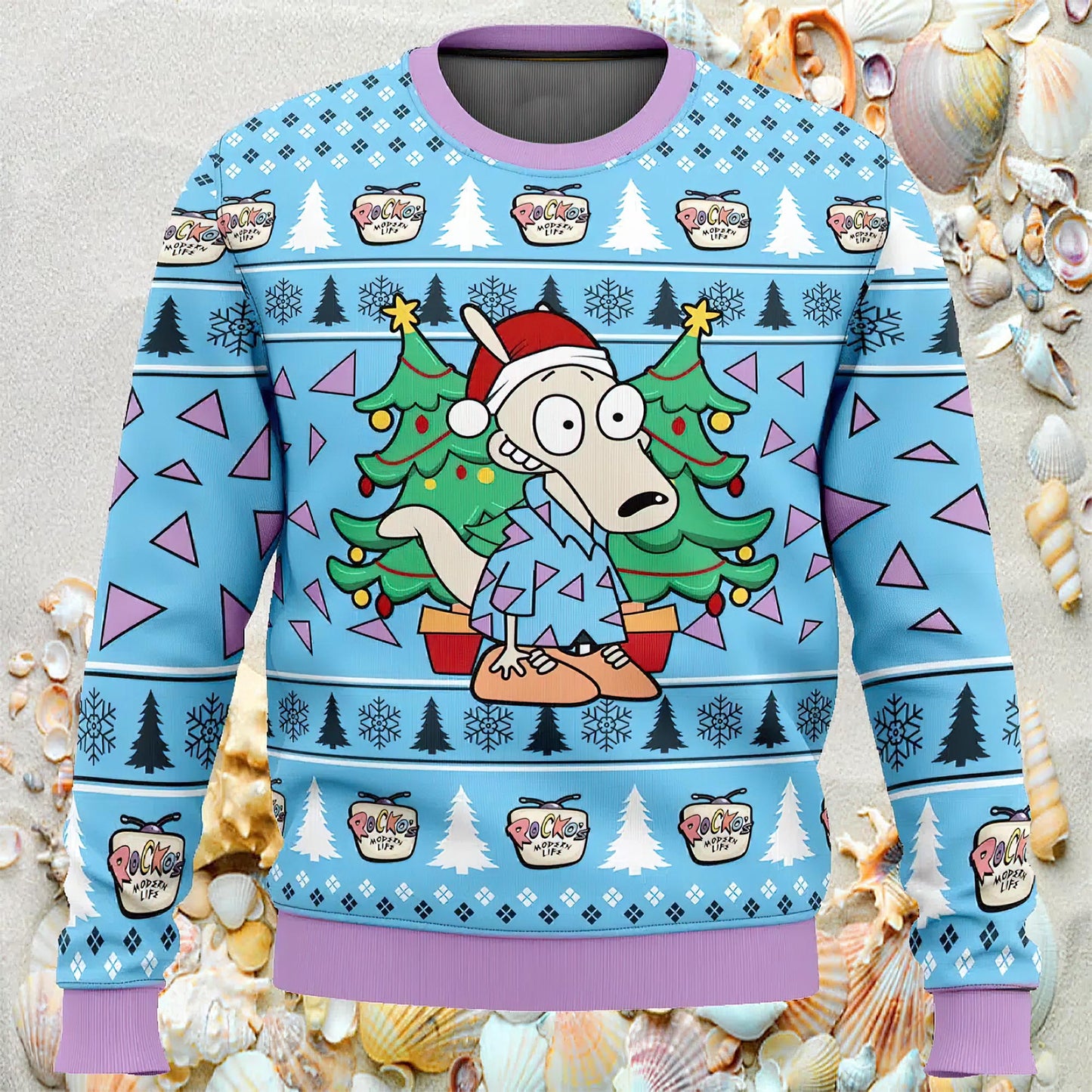 Christmas Rockos Modern Life Ugly Christmas Sweater