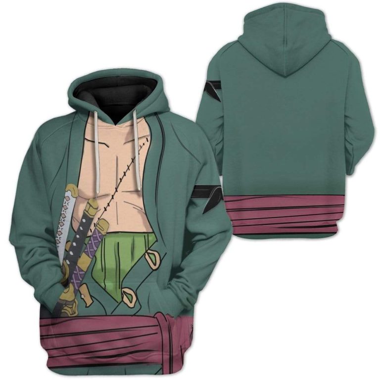 Cosplay Zoro One Piece Hoodie