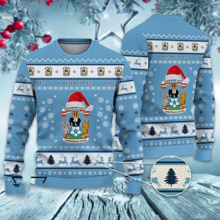 Coventry City Christmas Ugly Sweater