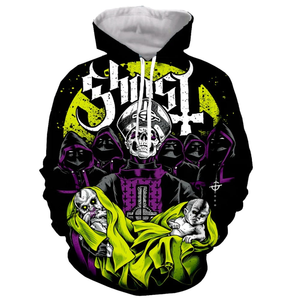 Ghost Band Hoodie
