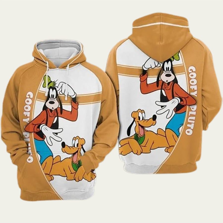 Goofy And Pluto Hoodie