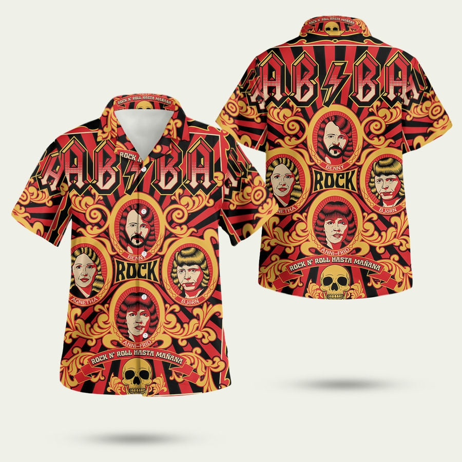 ABBA Band Hawaiian Shirt
