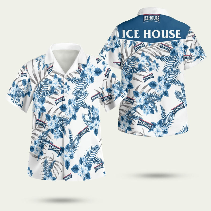Ice House Beer Hawaiian Shirt