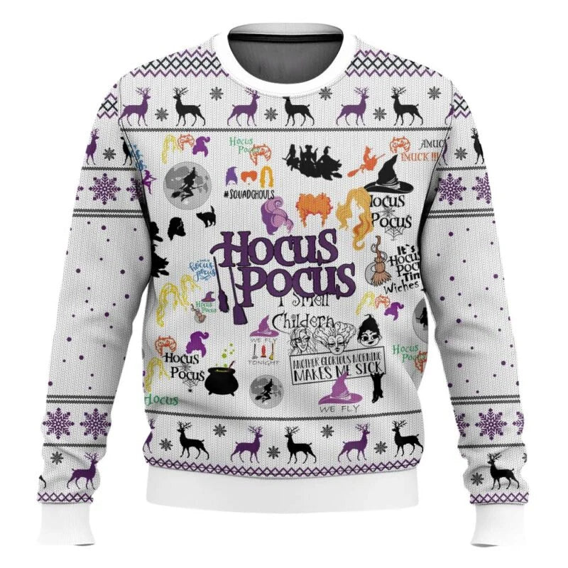 Hocus Pocus Ugly Christmas Sweater