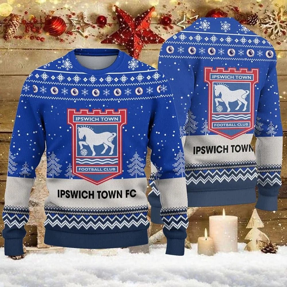 Ipswich Town Ugly Christmas Sweater