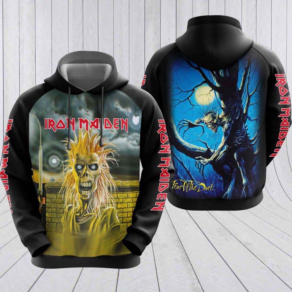 Iron Maiden Fear Of The Dark Hoodie