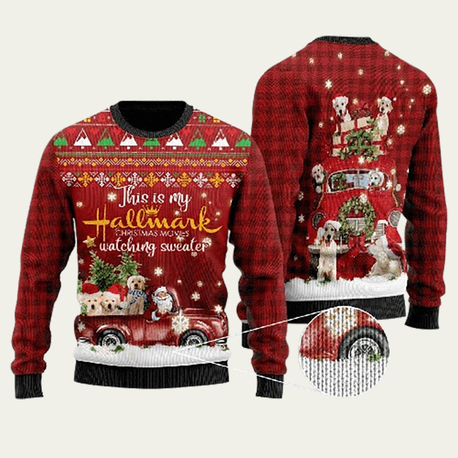 Labrador Retriever Dog Ugly Christmas Sweater