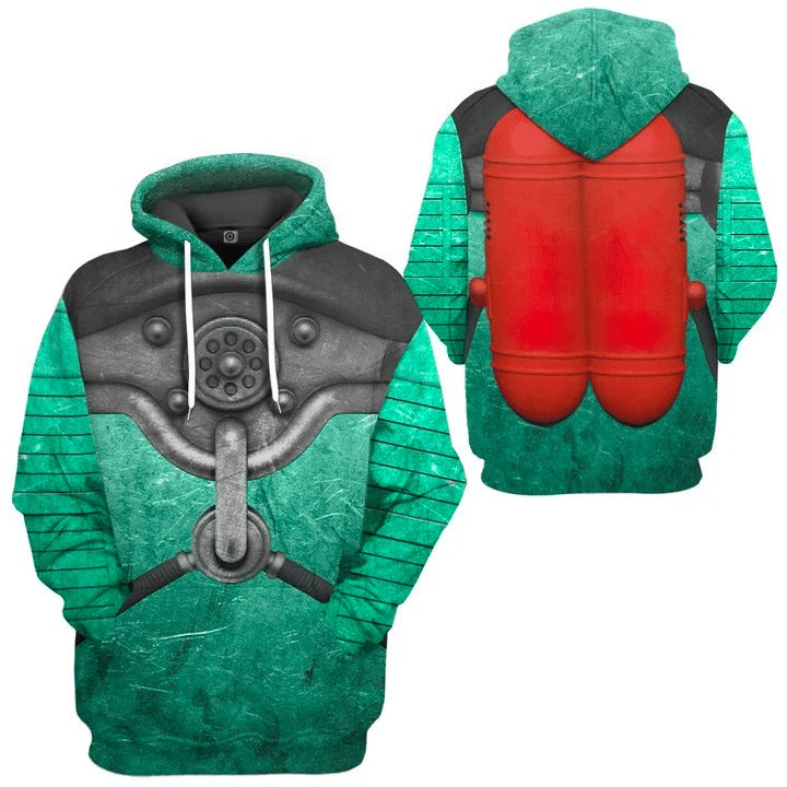Mars Attacks Movie Mars Alien Cosplay Hoodie
