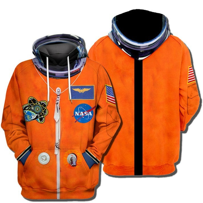 NASA Astronaut Space Cosplay Hoodie