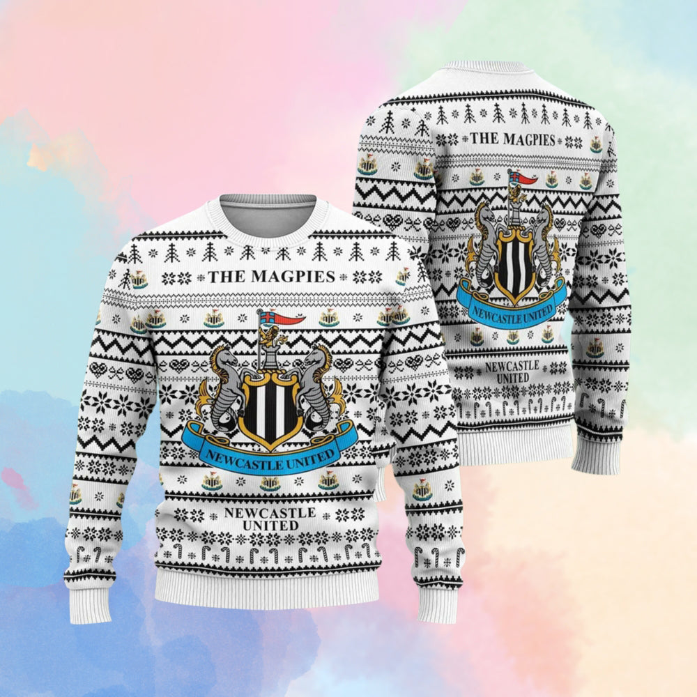 Newcastle United Christmas Ugly Sweater
