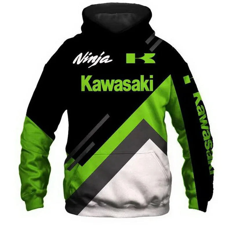 Ninja Kawasaki Racing Hoodie