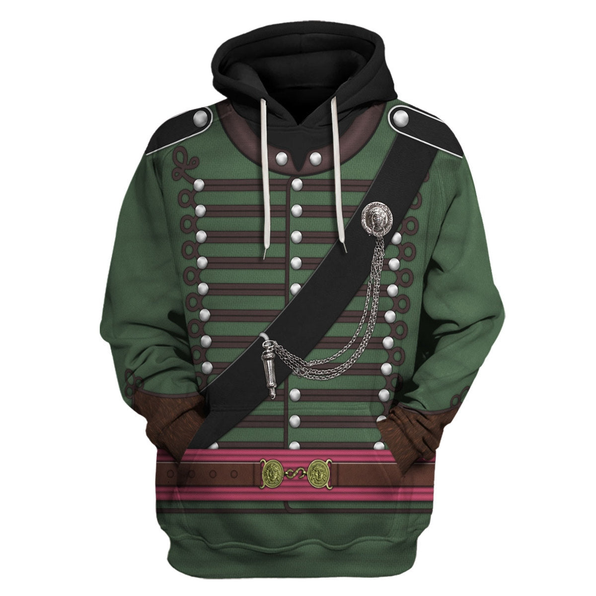 Rifles Uniform British Army Captain Hoodie