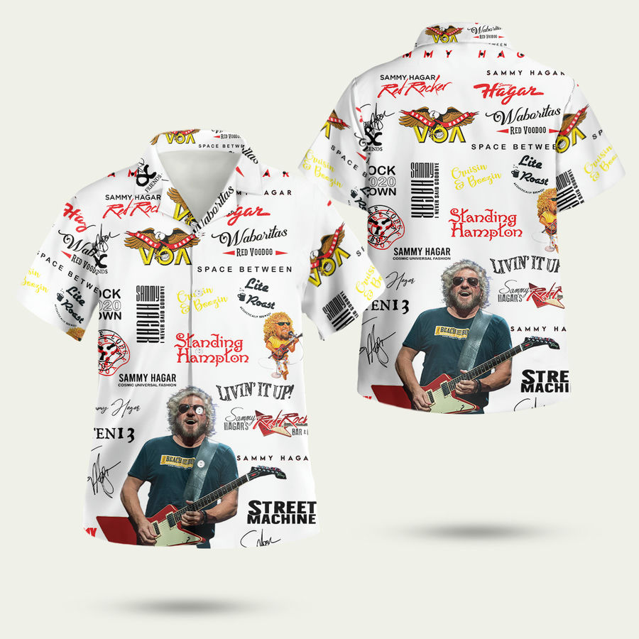Sammy Hagar Ha33 Hawaiian Shirt