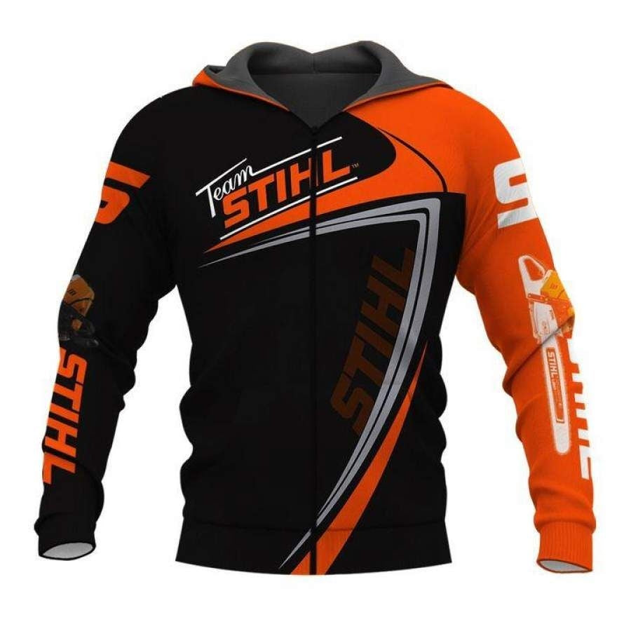Team Stihl Chainsaw Hoodie