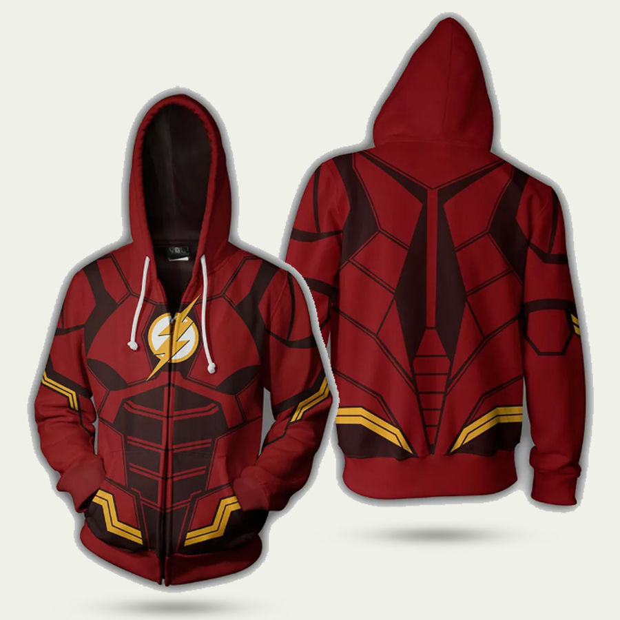 The Flash Cosplay Superhero Hoodie