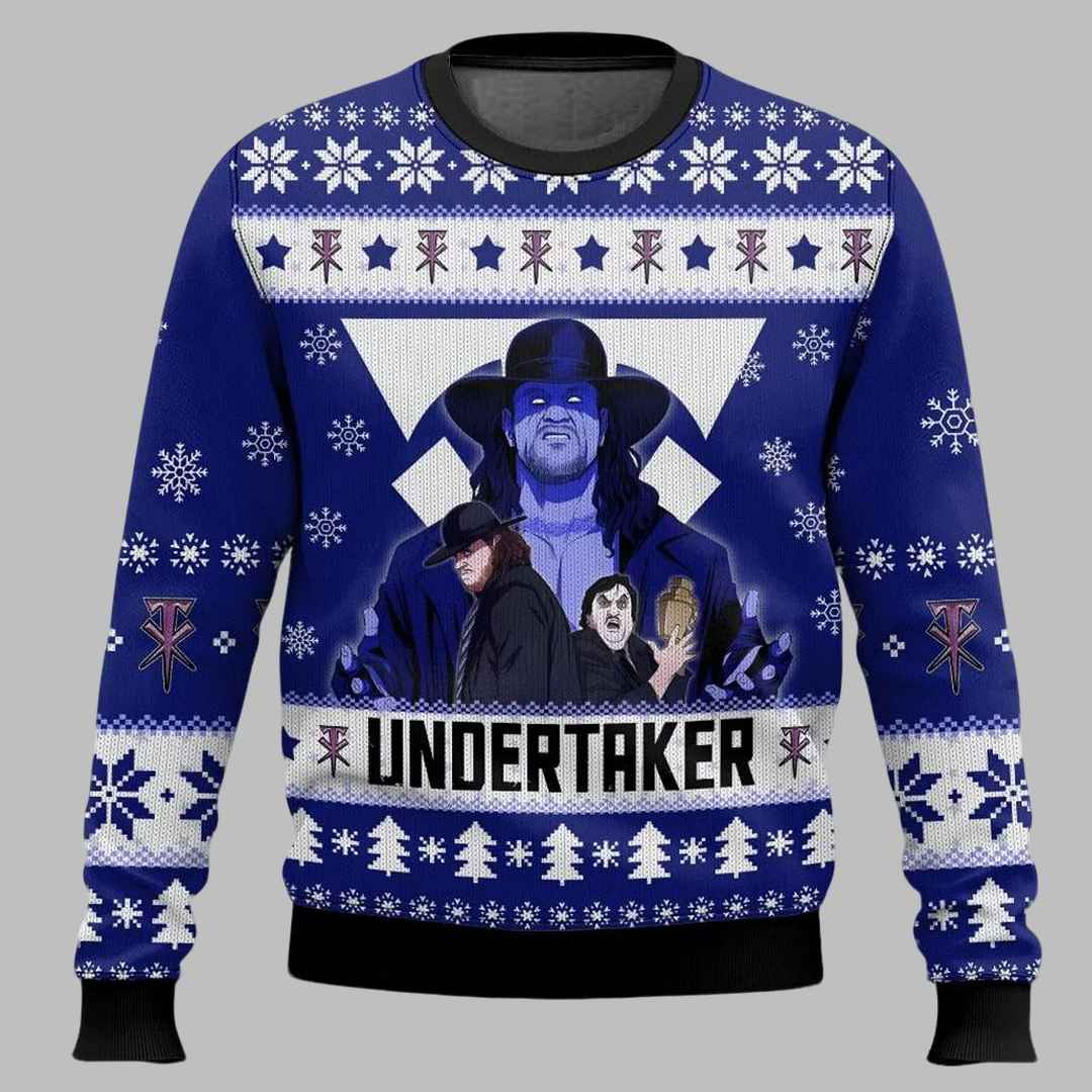 The Undertaker Ugly Christmas Sweater
