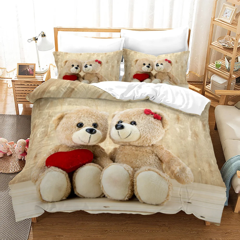 Teddy Bear Bedding Set
