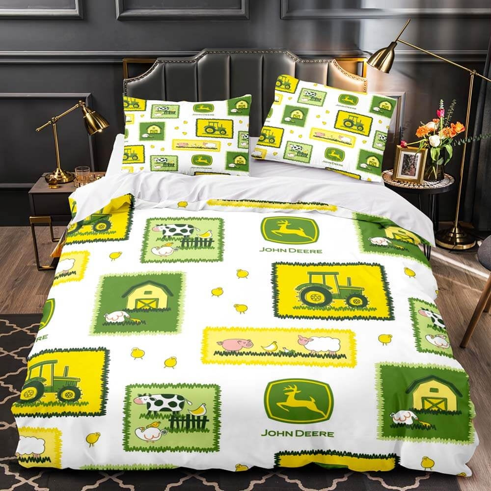 John Deere Tractor Bedding Set for Kid