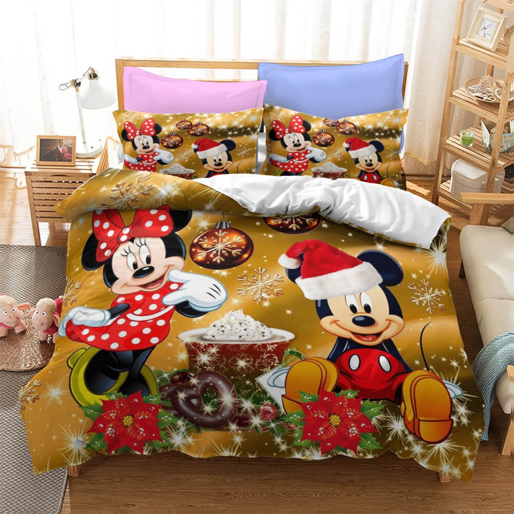 Mickey Mouse Christmas Bedding Set