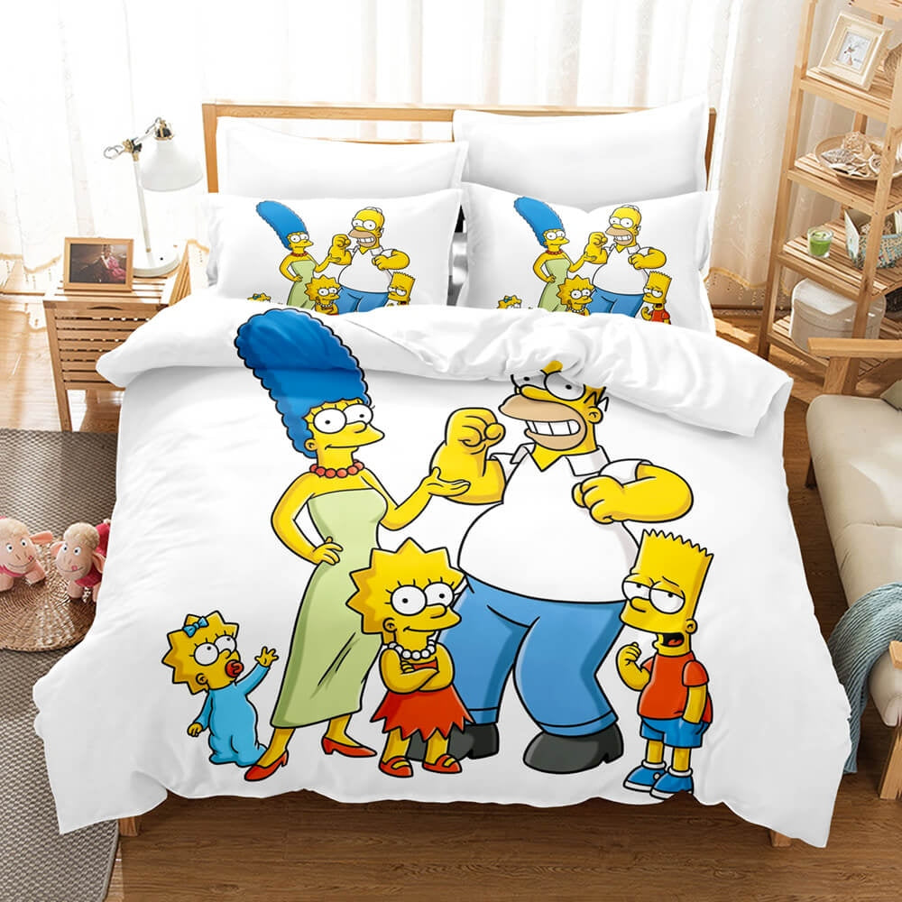 The Simpsons Family Bedding Set