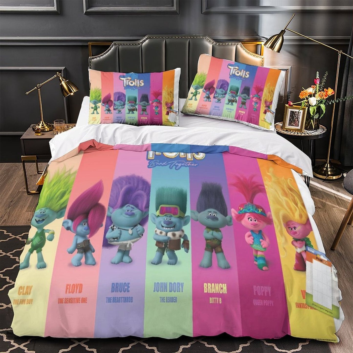 Trolls Adventure Bedding Set