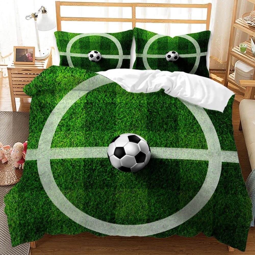 Football Bedding Set with Pillowcases