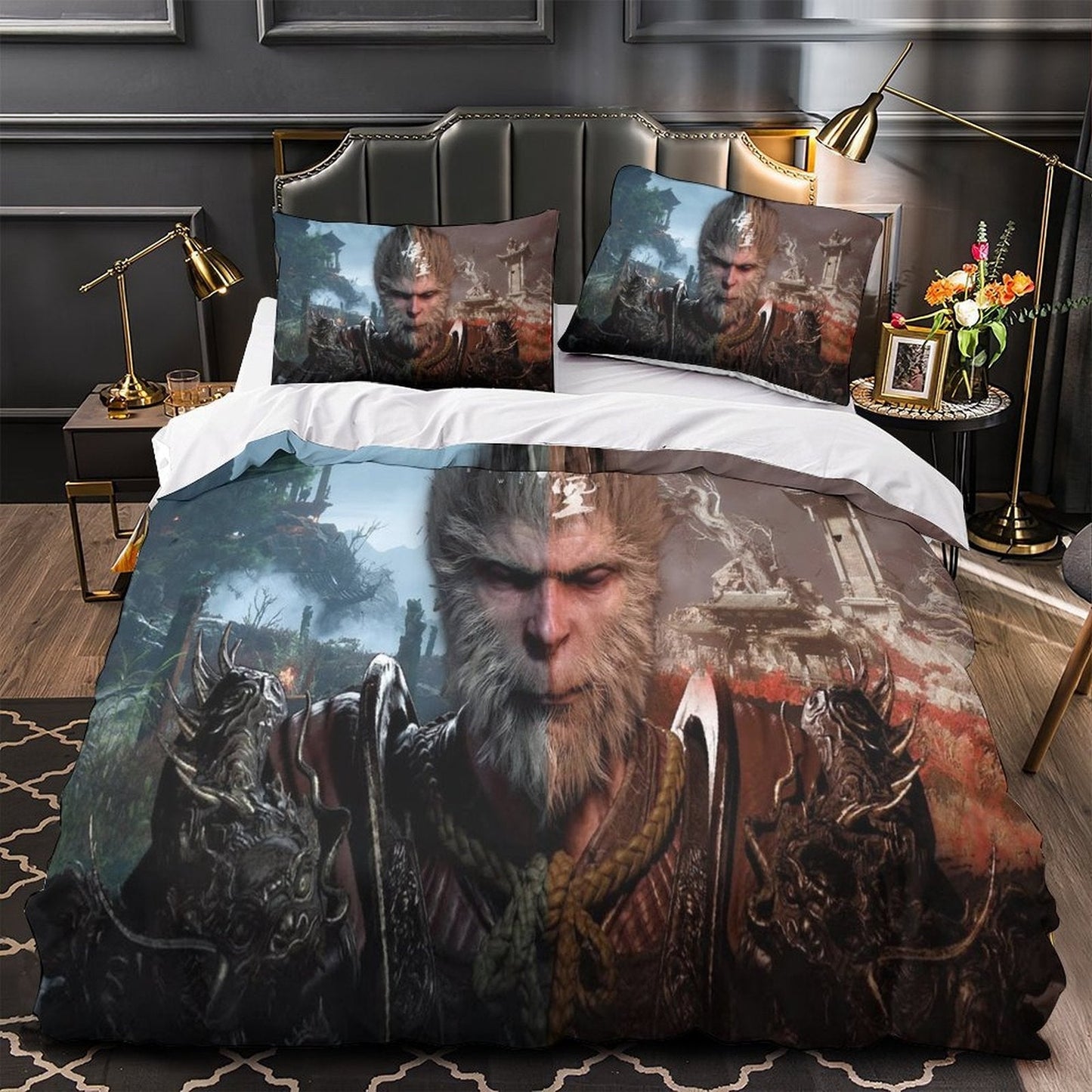 Black Myth Wukong Bedding Set