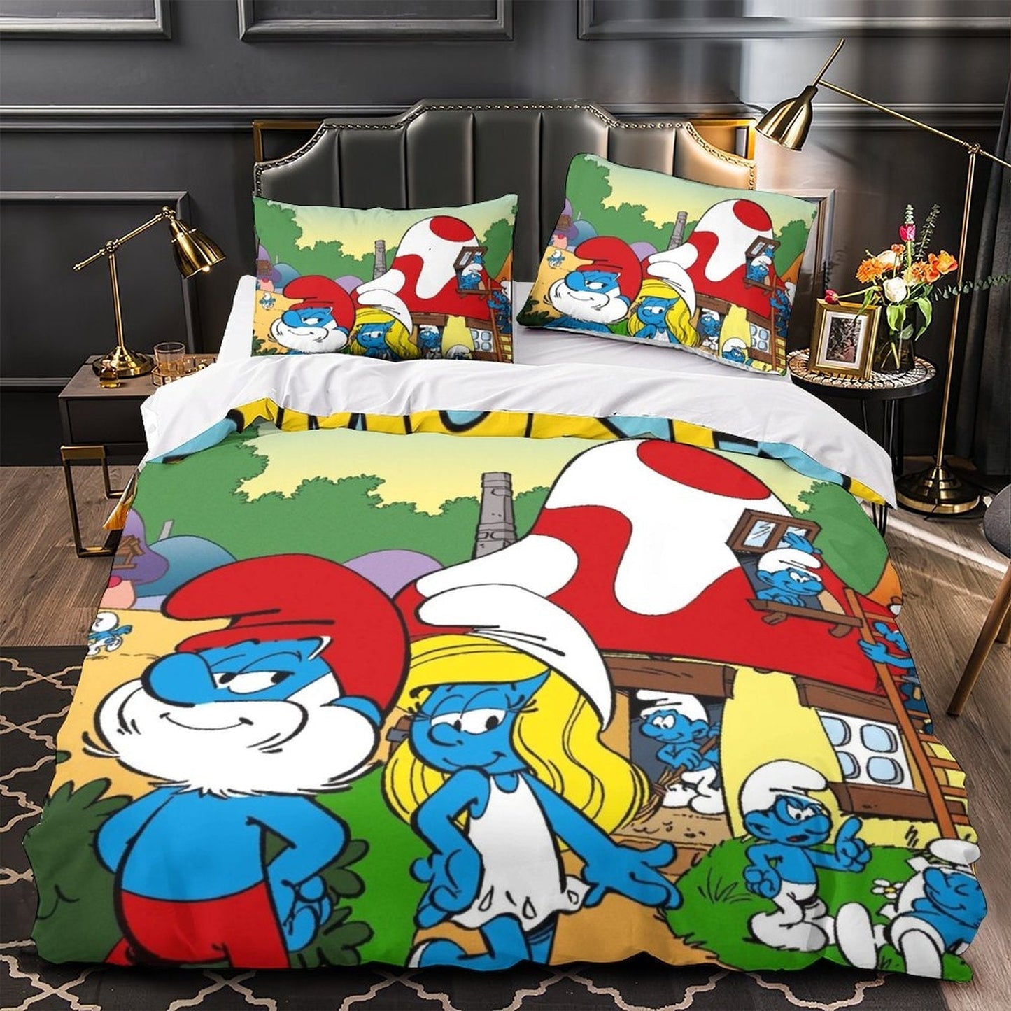 Smurfs Bedding Set