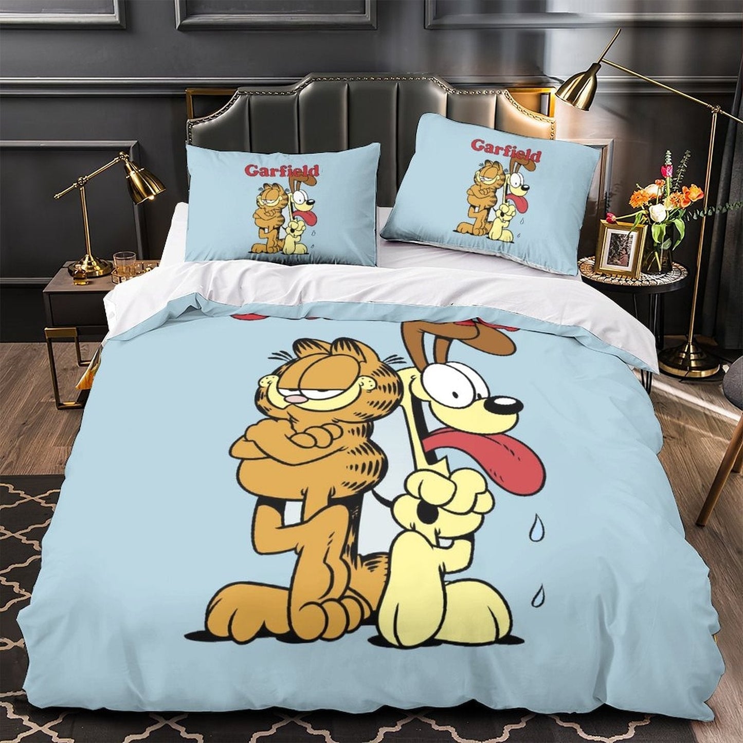 Garfield Bedding Set Single Double King Size