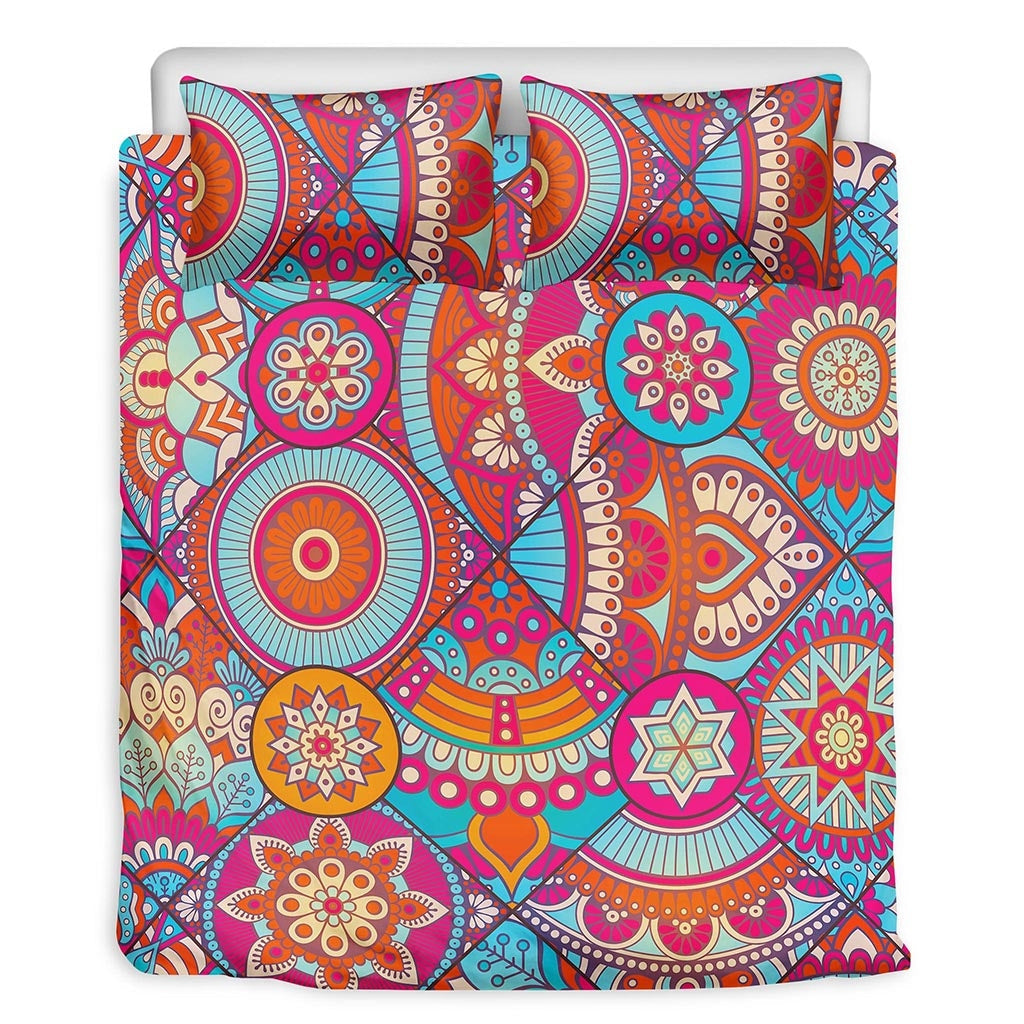 Retro Mandala Bohemian Bedding Set