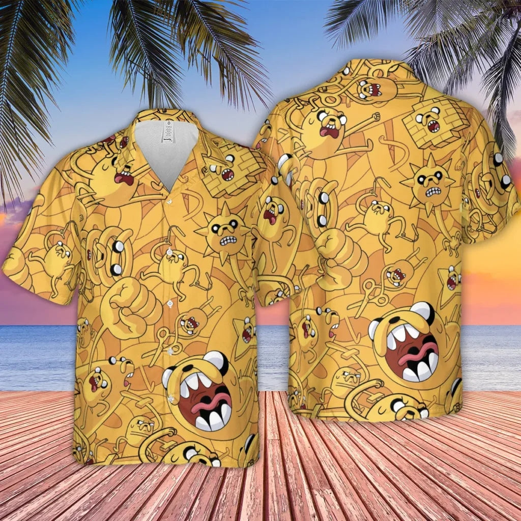Jake the Dog Adventure Time Hawaiian Shirt