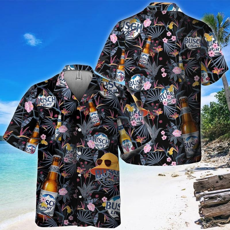 Busch Light Summer Hawaiian Shirt