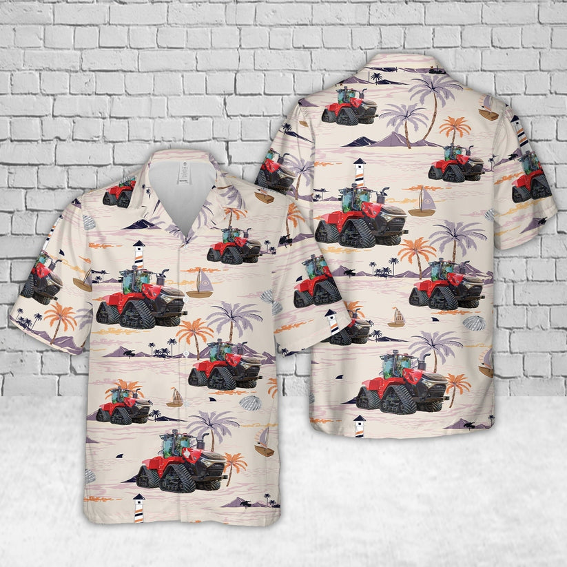 Case IH 715 Tractor Hawaiian Shirt