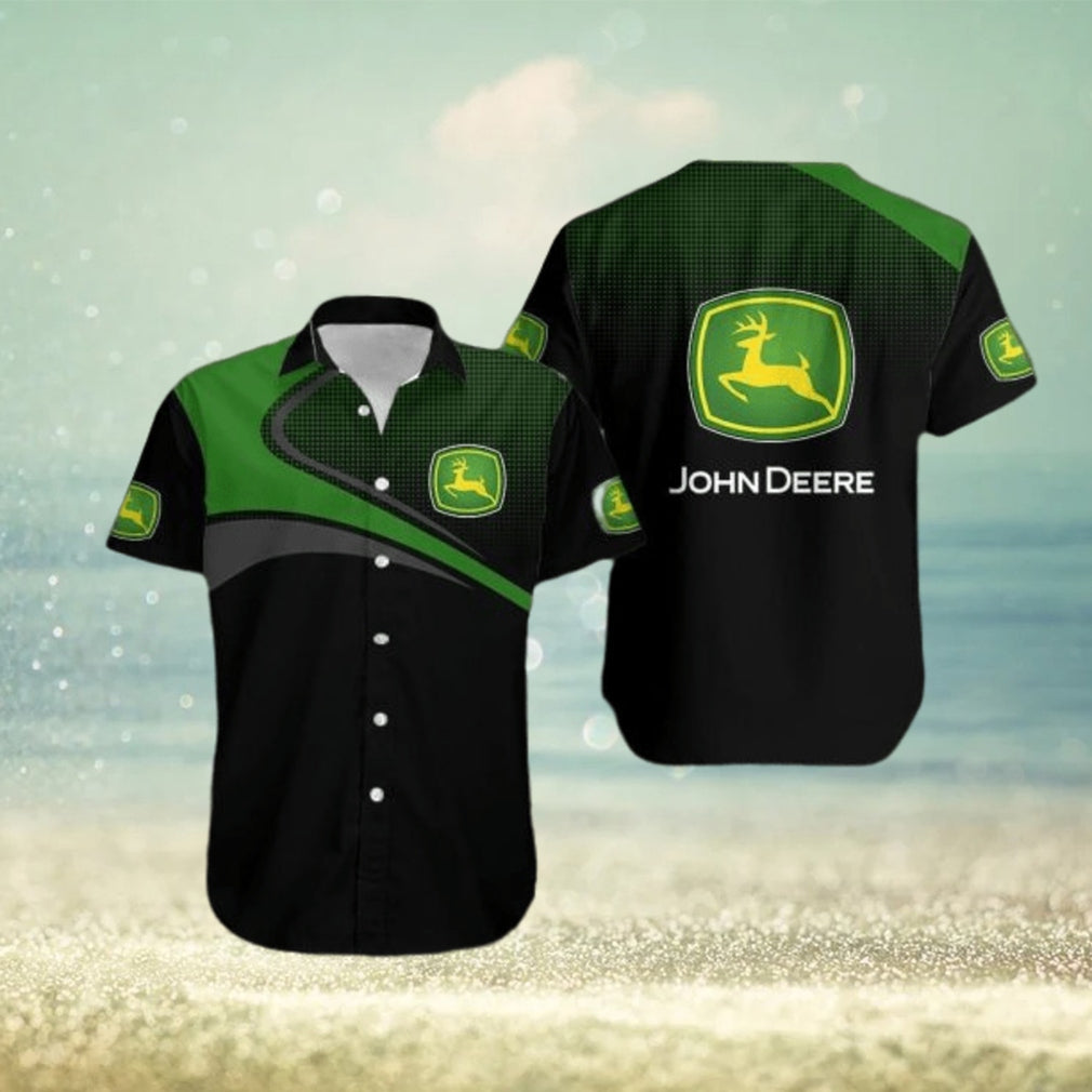 John Deere Hawaiian Shirt