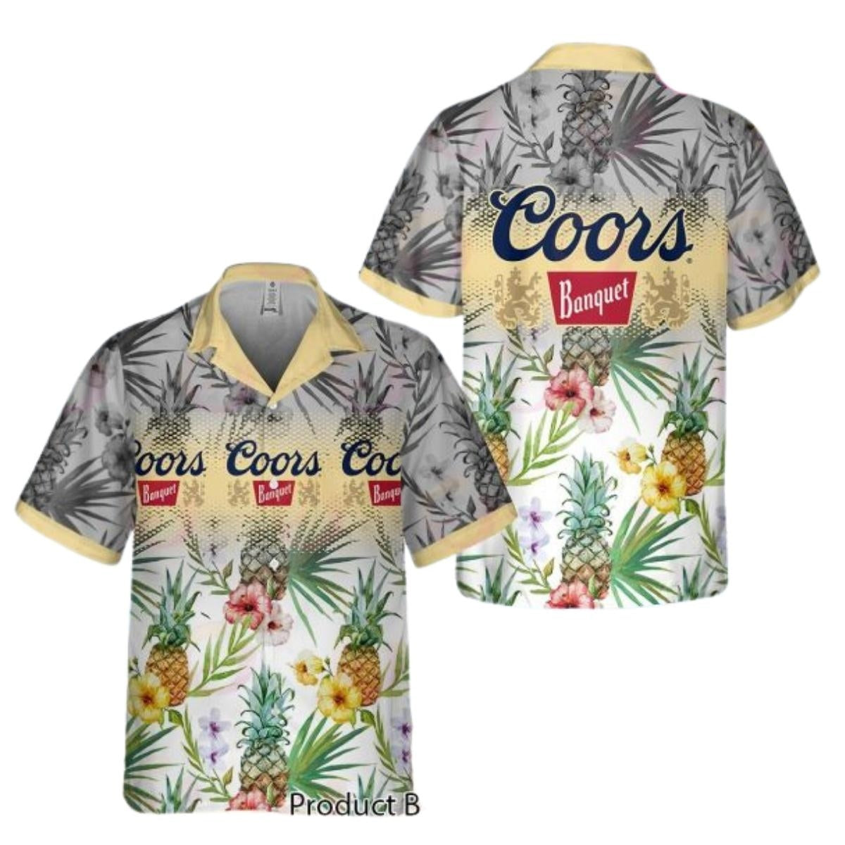 Coors Banquet Summer Hawaiian Shirt