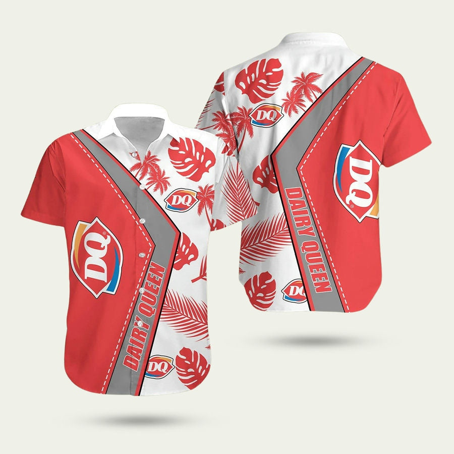 Dairy Queen Tropical Hawaiian Shirt