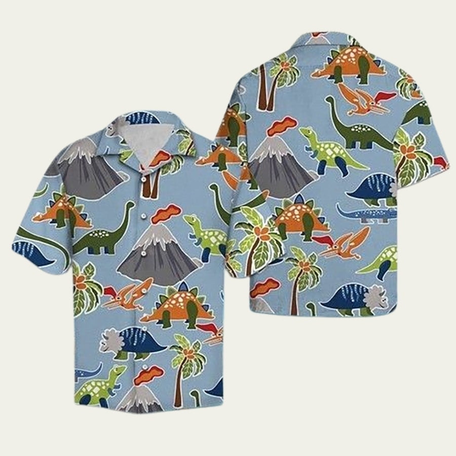 Awesome Dinosaur Hawaiian Shirt