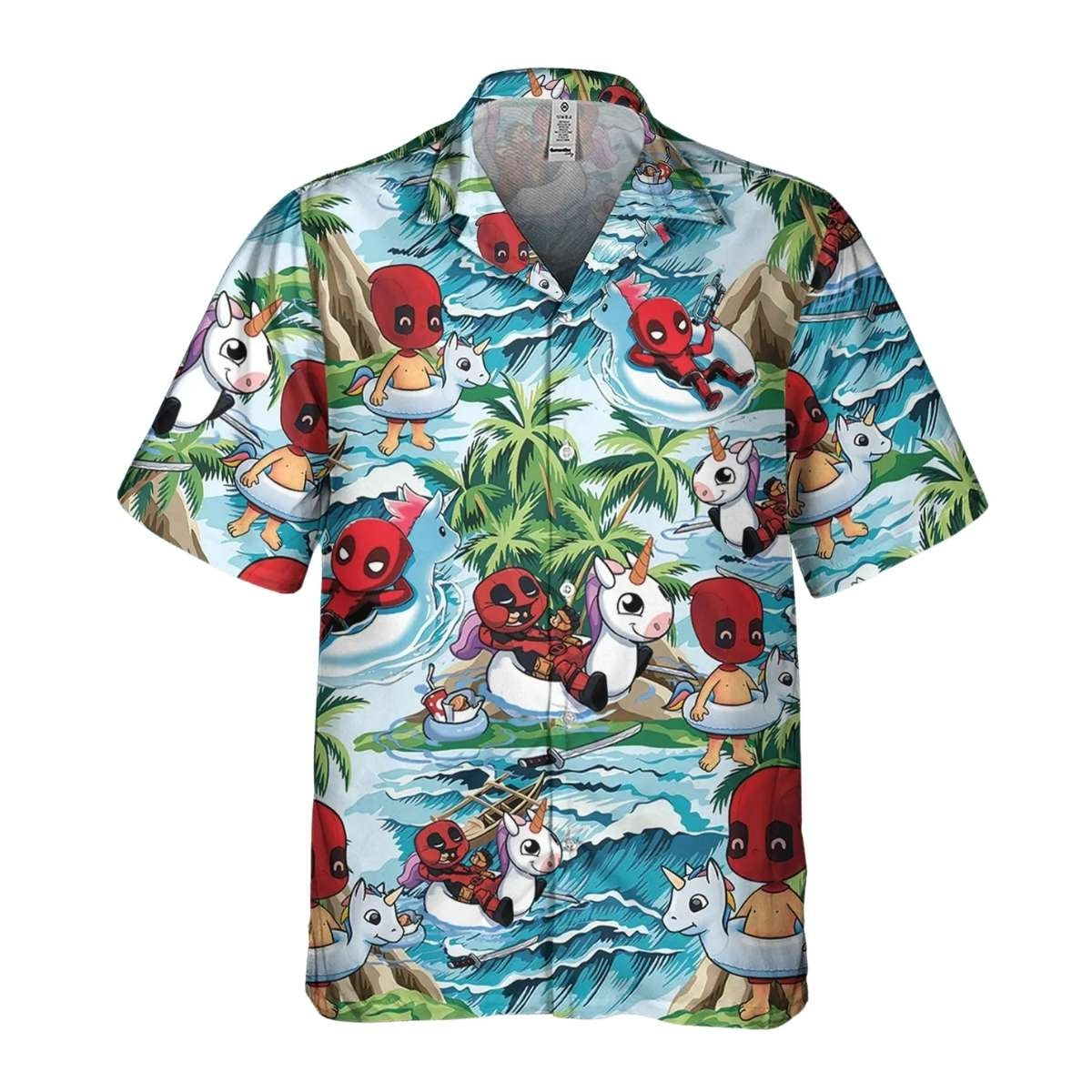 Tropical Deadpool Hawaiian Shirt