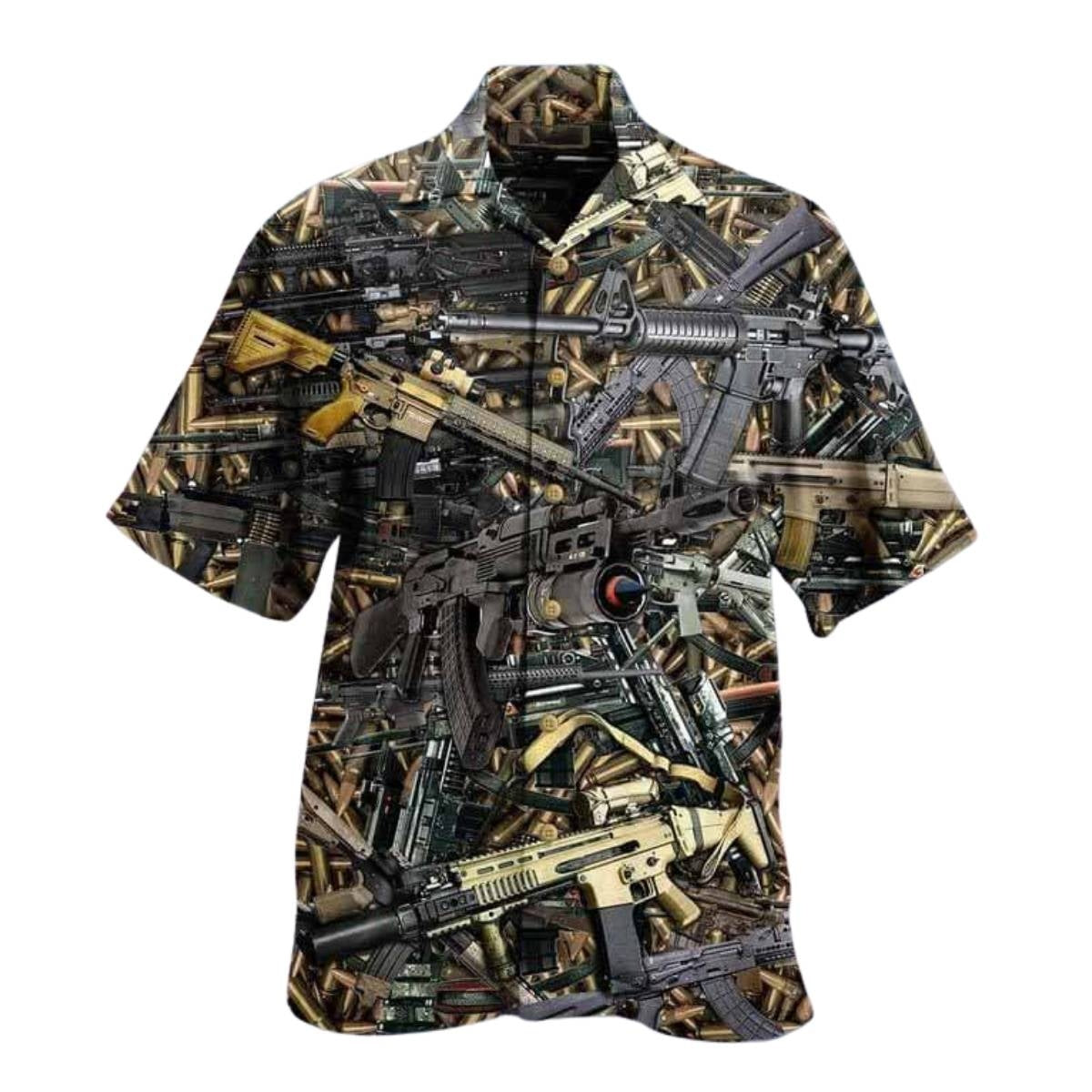 Ak 47 Hawaiian Shirt