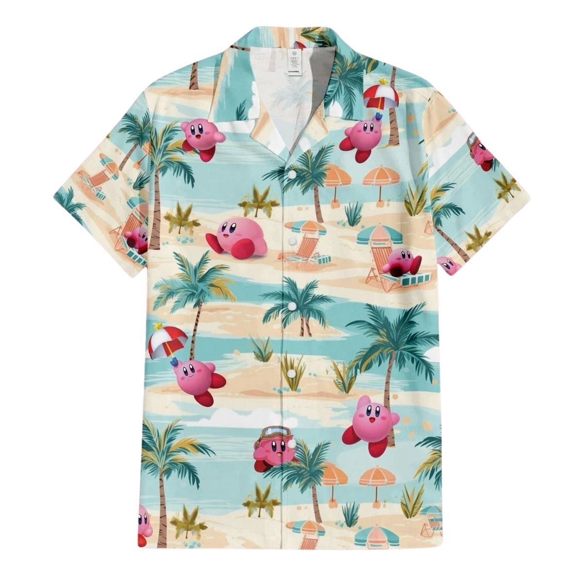 Kirby Hawaiian Shirt, Coconut Island Summer