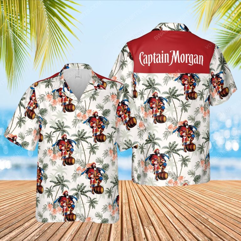 Captain Morgan Full Printed Hawaiian Shirt