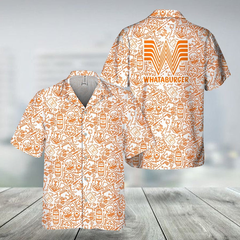 Whataburger Summer Hawaiian Shirt