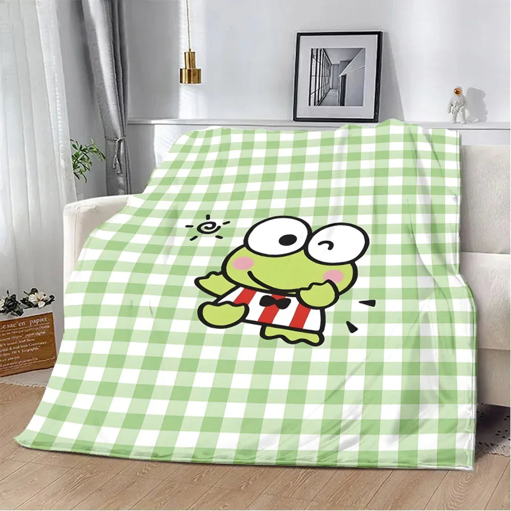 Sanrio Frog Keroppi Blanket