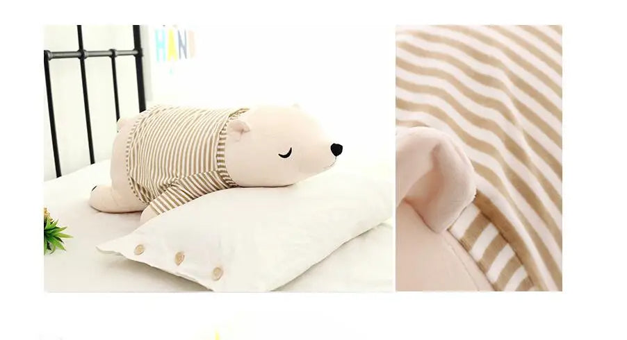 Dressing Polar Bear Plush Stuffed Toy